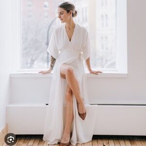 Reformation Winslow Dress white